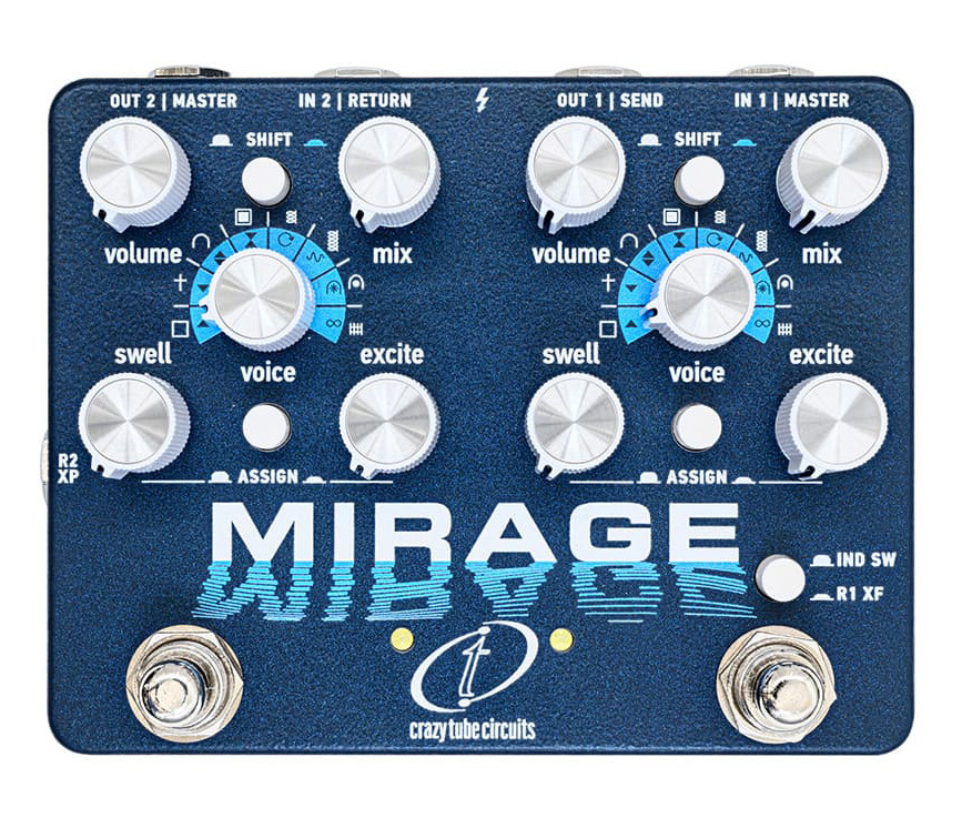 Crazy Tube Circuits Mirage Dual Independent Reverb Engines