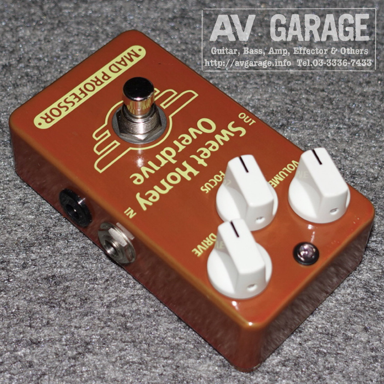 MAD PROFESSOR Sweet Honey Overdrive【BJFハンドワイヤード版】（中古