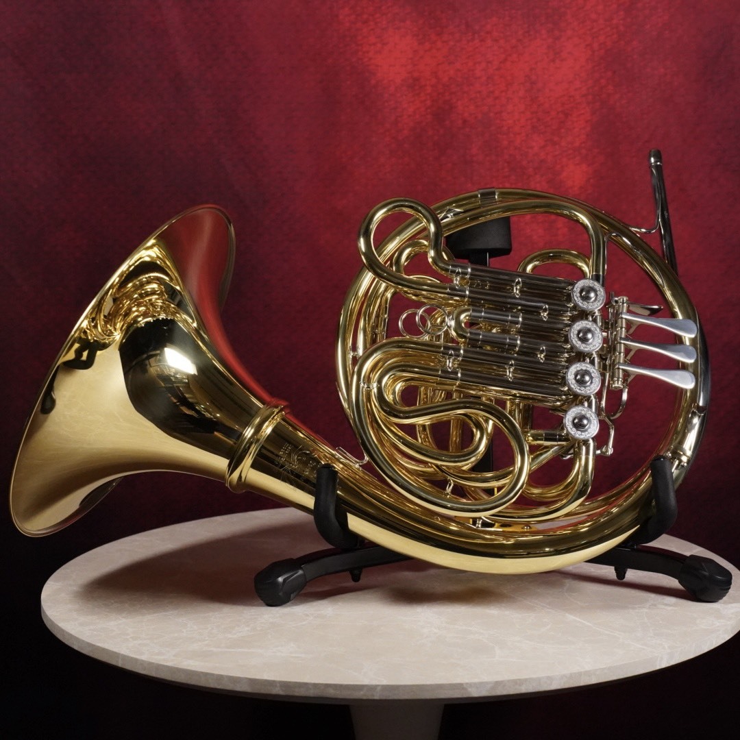 フレンチホルン✡﻿フルダブル Wenzel Meinl 105CLT【フルダブルフレンチホルン】【現物画像