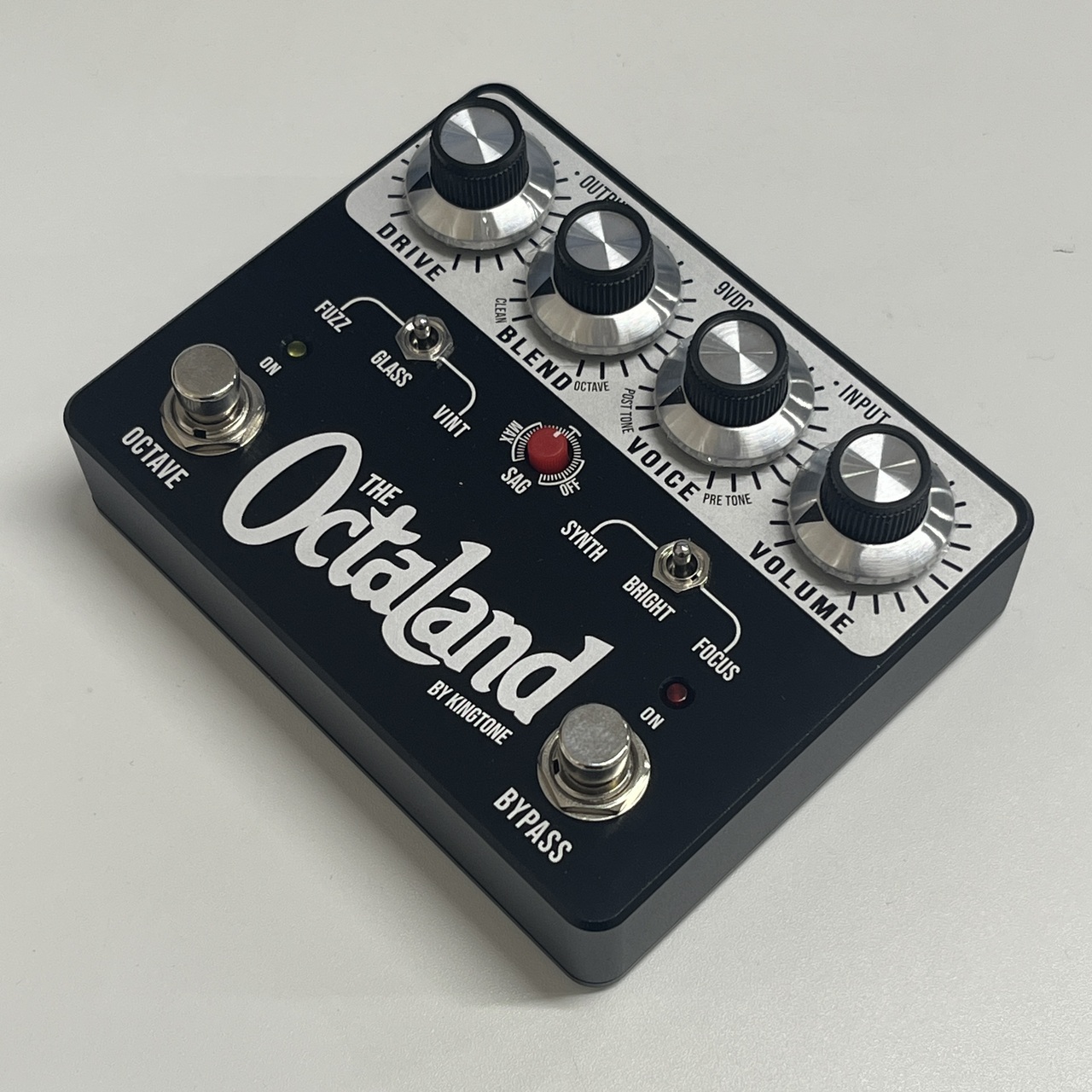KINSTONE THE OCTALAND  オクターブファズ Guitar Pedal X - GPX Blog - King Tone's Updated V2 Octaland