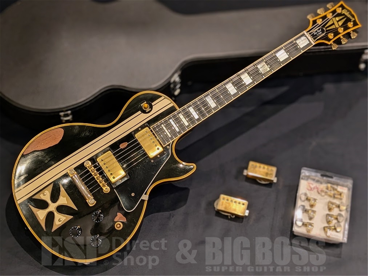 Gibson Reissue Series 1957 Les Paul Custom Black Beauty 【Iron