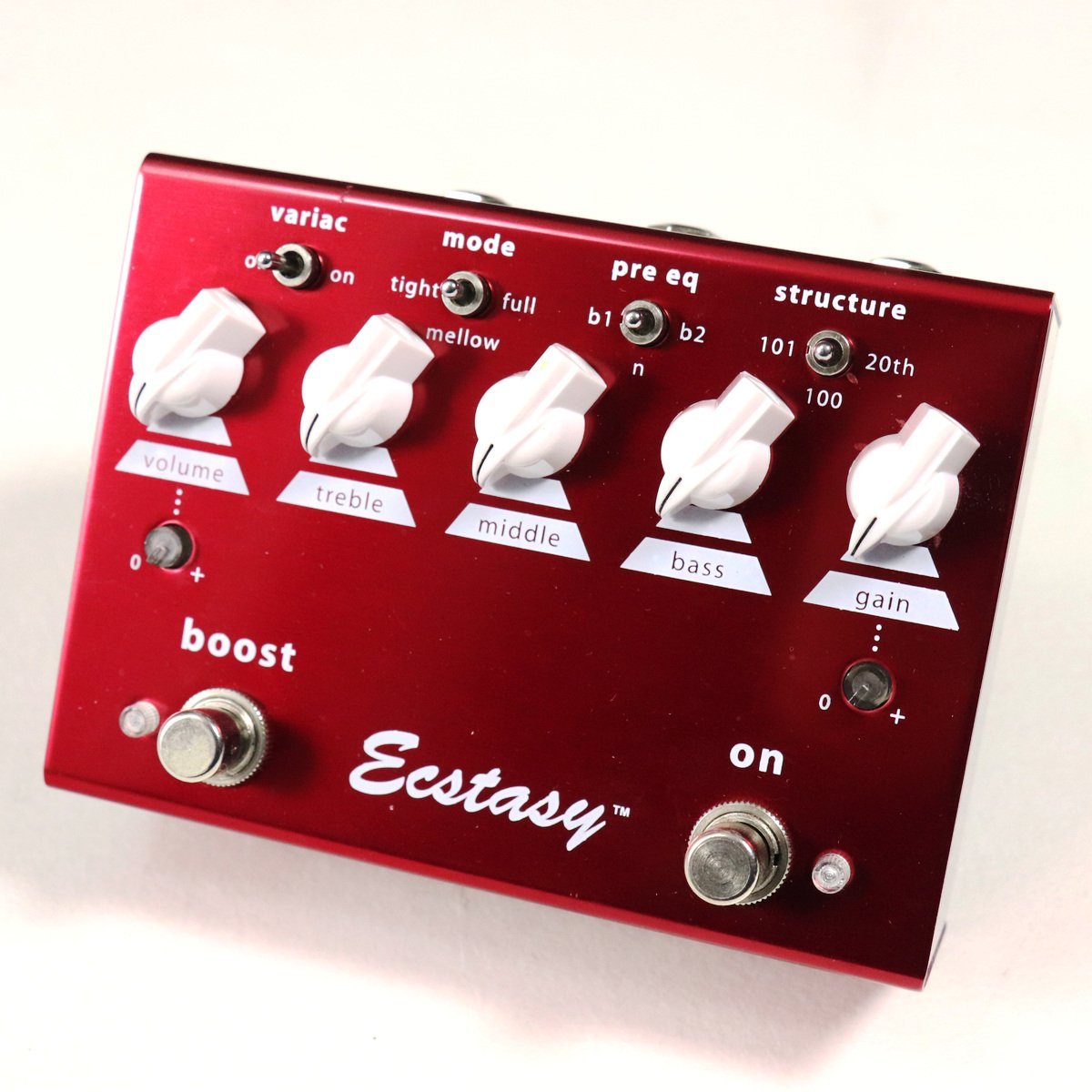 Bogner Ecstasy Red ディストーション オーバードライブ 【公式通販】
