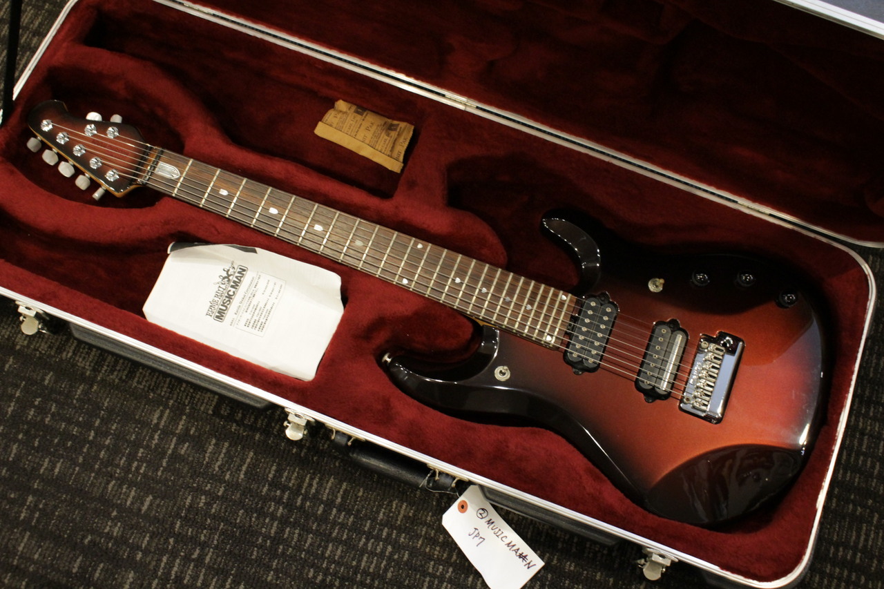 MUSIC MAN JP7 John Petrucci Signature / Pearl Red Burst 2007年製