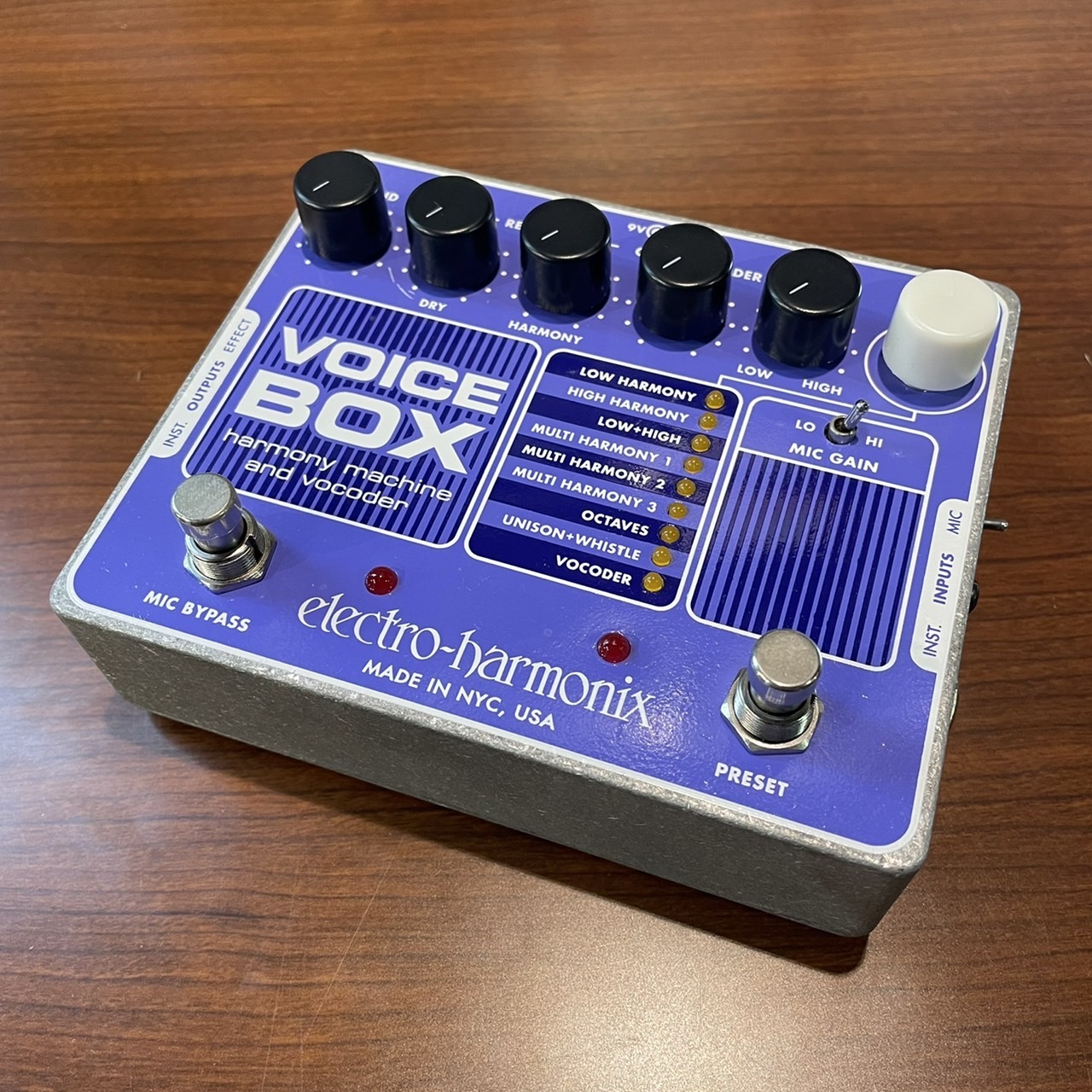 Electro-Harmonix Voice Box Vocal Harmony Machine/Vocoder（新品特価 