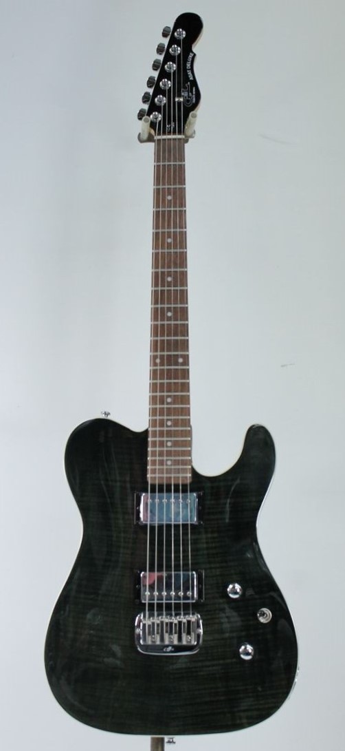 G&L Tribute Series ASAT Deluxe Carved Top, Brazilian Cherry