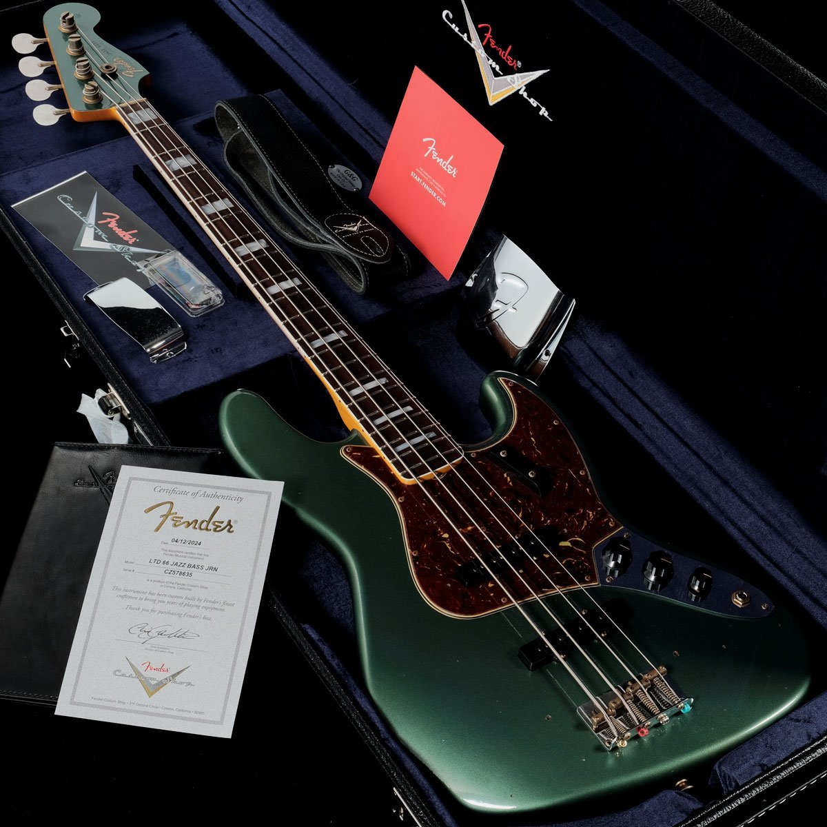 Fender Custom Shop Limited Edition 1966 Jazz Bass Journeyman Relic 