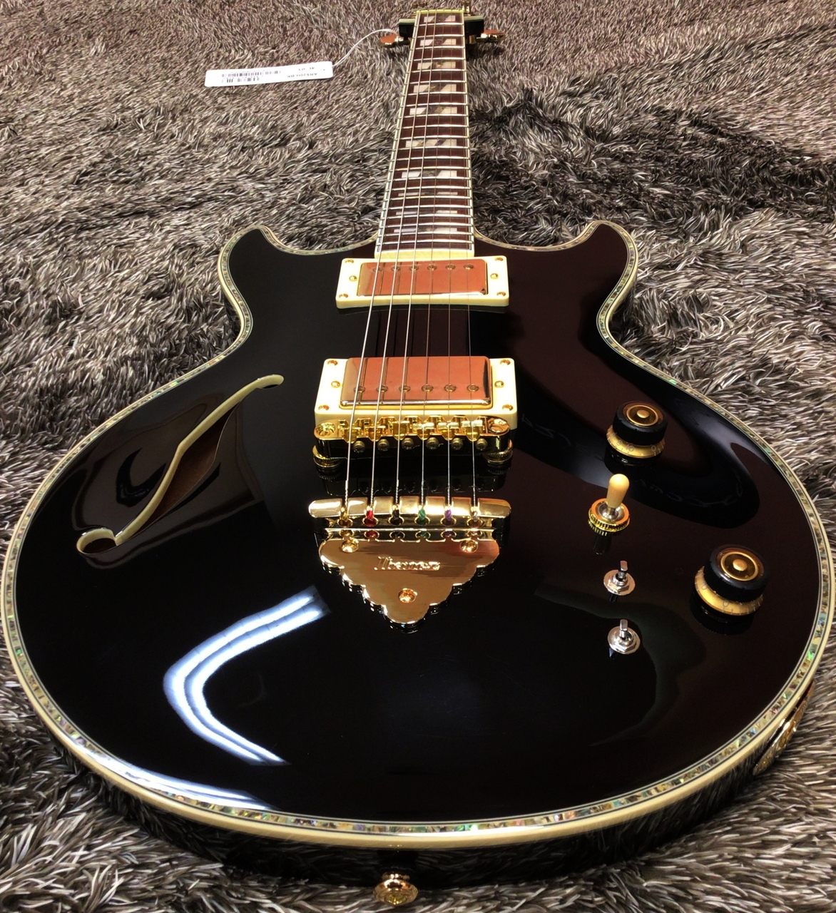 Ibanez セミアコ AR520H SPOTモデル Ernie Williamson Music - Ibanez AR520H Artist, Black