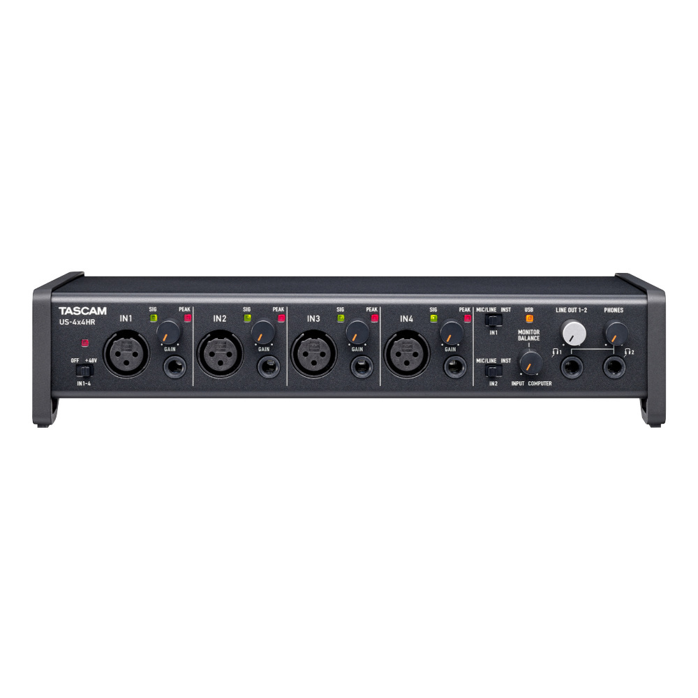 Tascam タスカム US-4x4HR USBオーディオ MIDI インターフェース（新品