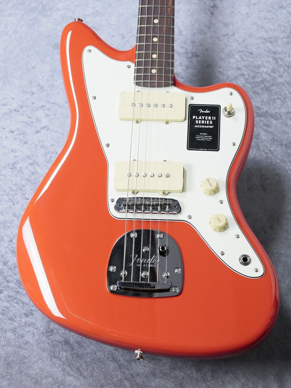 Fender Made in Mexico Player II Jazzmaster -Coral Red