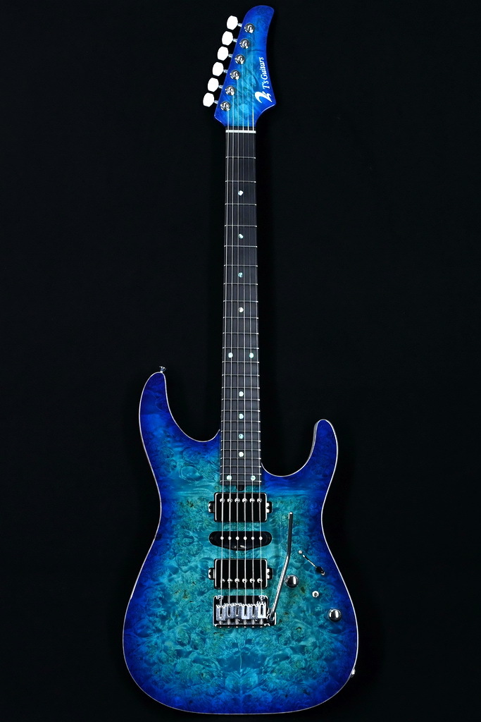T's Guitars DST-Pro24 Burl Maple Birds Eye Maple Neck ~ Centura