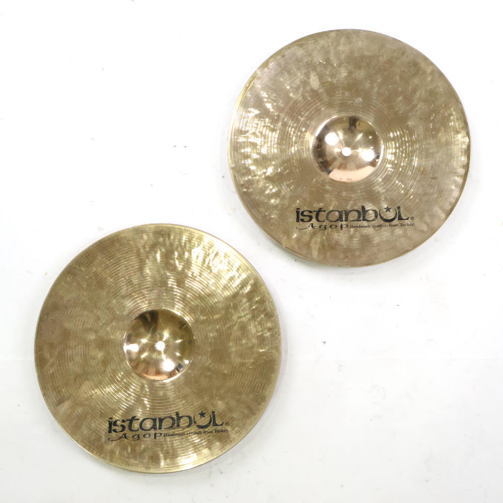 ISTANBUL AGOP 【中古】 ボトムハイハットシンバル 2枚セット istanbul