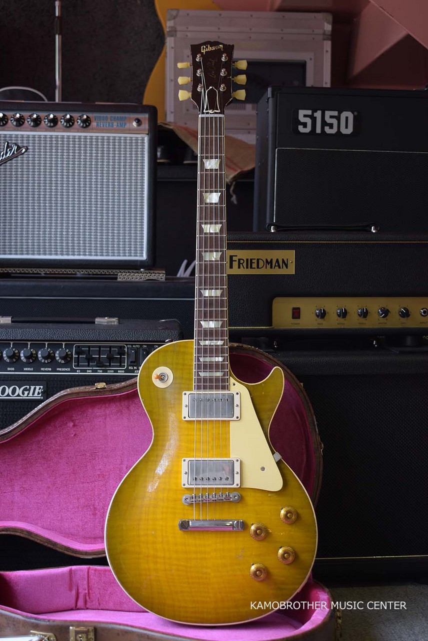 Gibson Custom Shop Murphy Lab 1959 Les Paul Standard Green Lemon