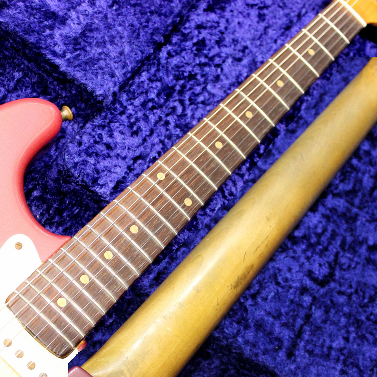 Fender Jaguar neck 1963年製 + ストラトタイプボディ です