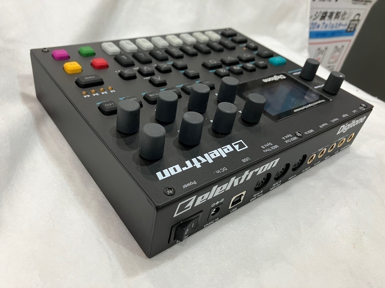 elektron Digitone ◇1台限りの展示品特価!【TIMESALE!~4/13 19 elektron Digitone ◇1台限りの展示品特価!【TIMESALE!~4/13 19