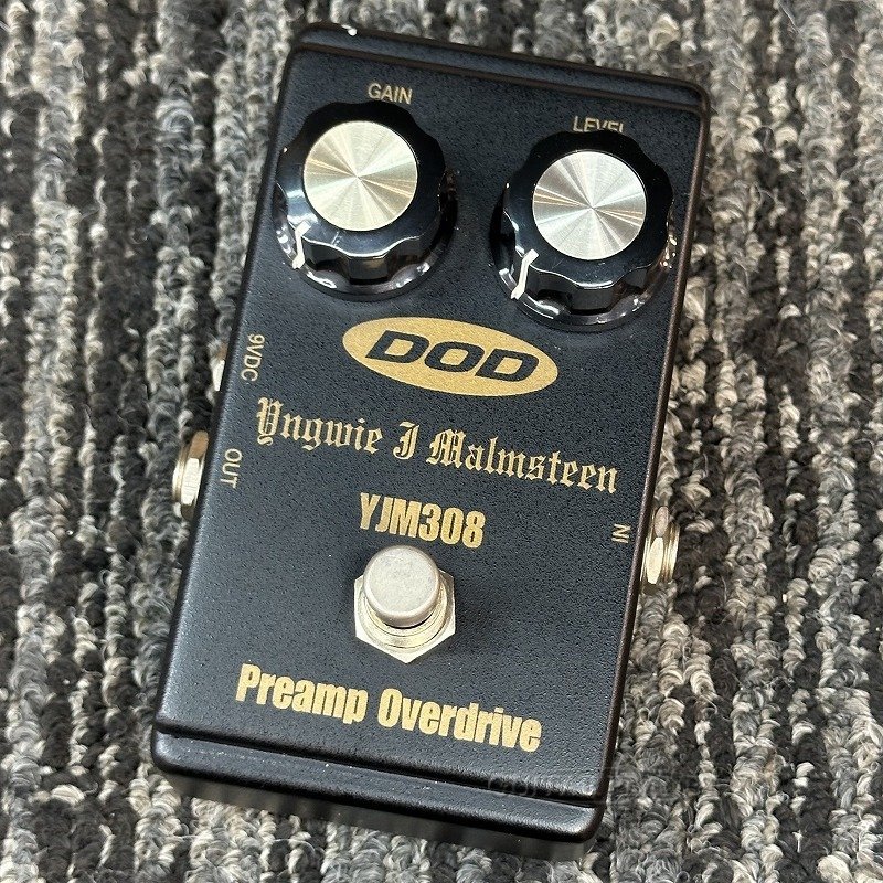 DOD YJM308 Preamp Overdrive Yngwie J Malmsteen【プリアンプ