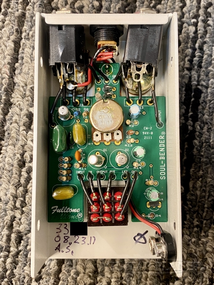 Fulltone Soul-Bender SB-2 2017年製 【ファズ】【Handmade in the USA