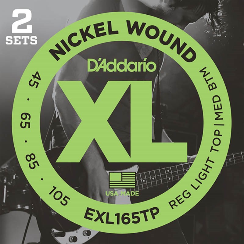 D'Addario XL Nickel Round Wound EXL165-TP