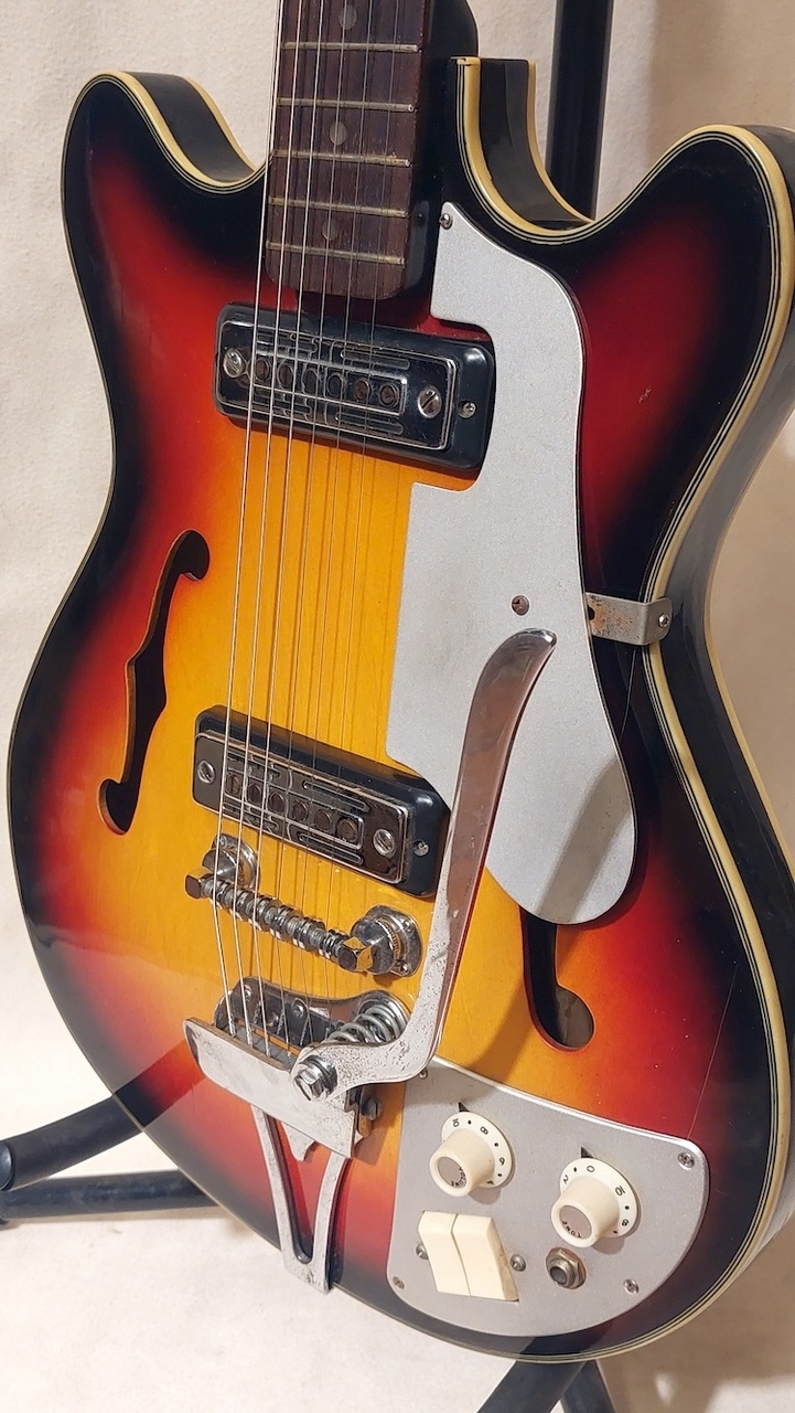 ヴィンテージギター　TEISCO テスコ ＥＰ―2L フルアコ？ ヴィンテージギター TEISCO テスコ EP―2L フルアコ