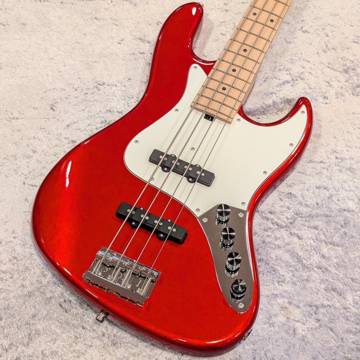 Sadowsky MetroLine ML21 VJ4 Ash / Solid Candy Apple Red Metallic