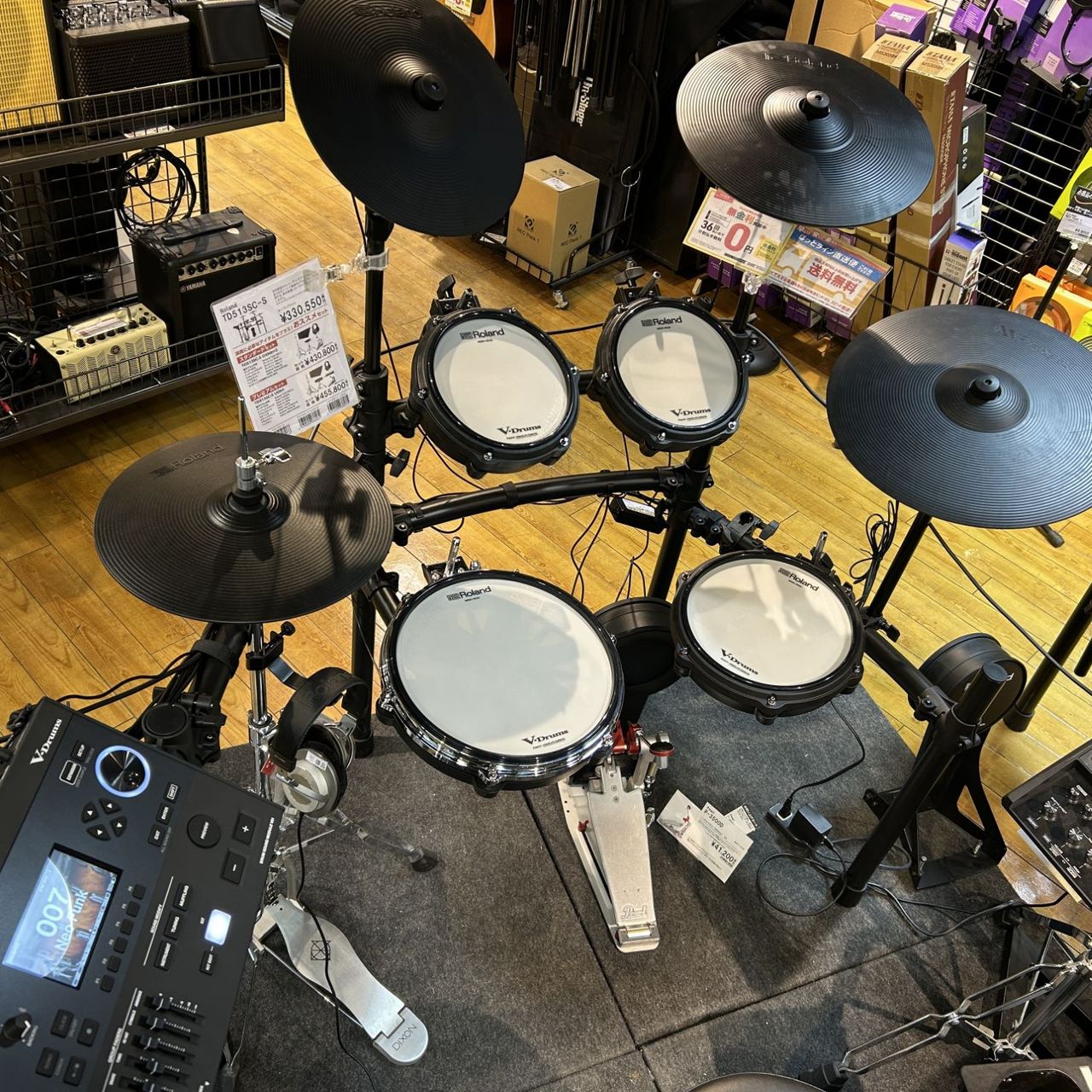 Roland TD513SC-S 【Vドラムセット・10/25発売新製品・店頭展示中