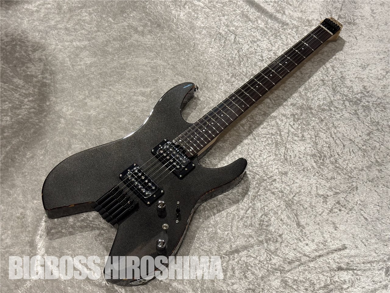 ギター SCHECTER OL-NV-HL Black llic SCHECTER シェクター OL-NV-HL STBK ヘッドレス エレキギター