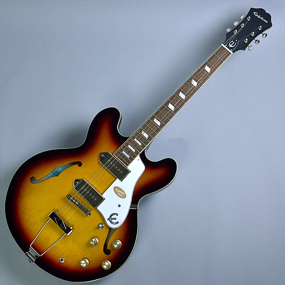 Epiphone Casino Vintage Sunburst エレキギター フルアコ カジノ（新品/送料無料）【楽器検索デジマート】