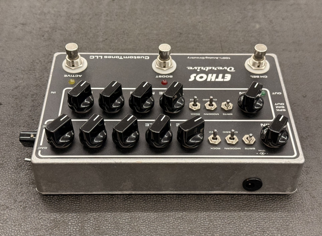 CUSTOM TONES ethos Overdrive（中古）【楽器検索デジマート】