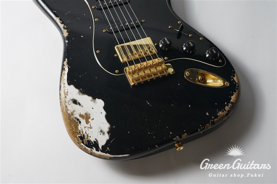 Xotic XSC-2 - Black / Heavy Aged / Alder / Gold Hard Wear（新品