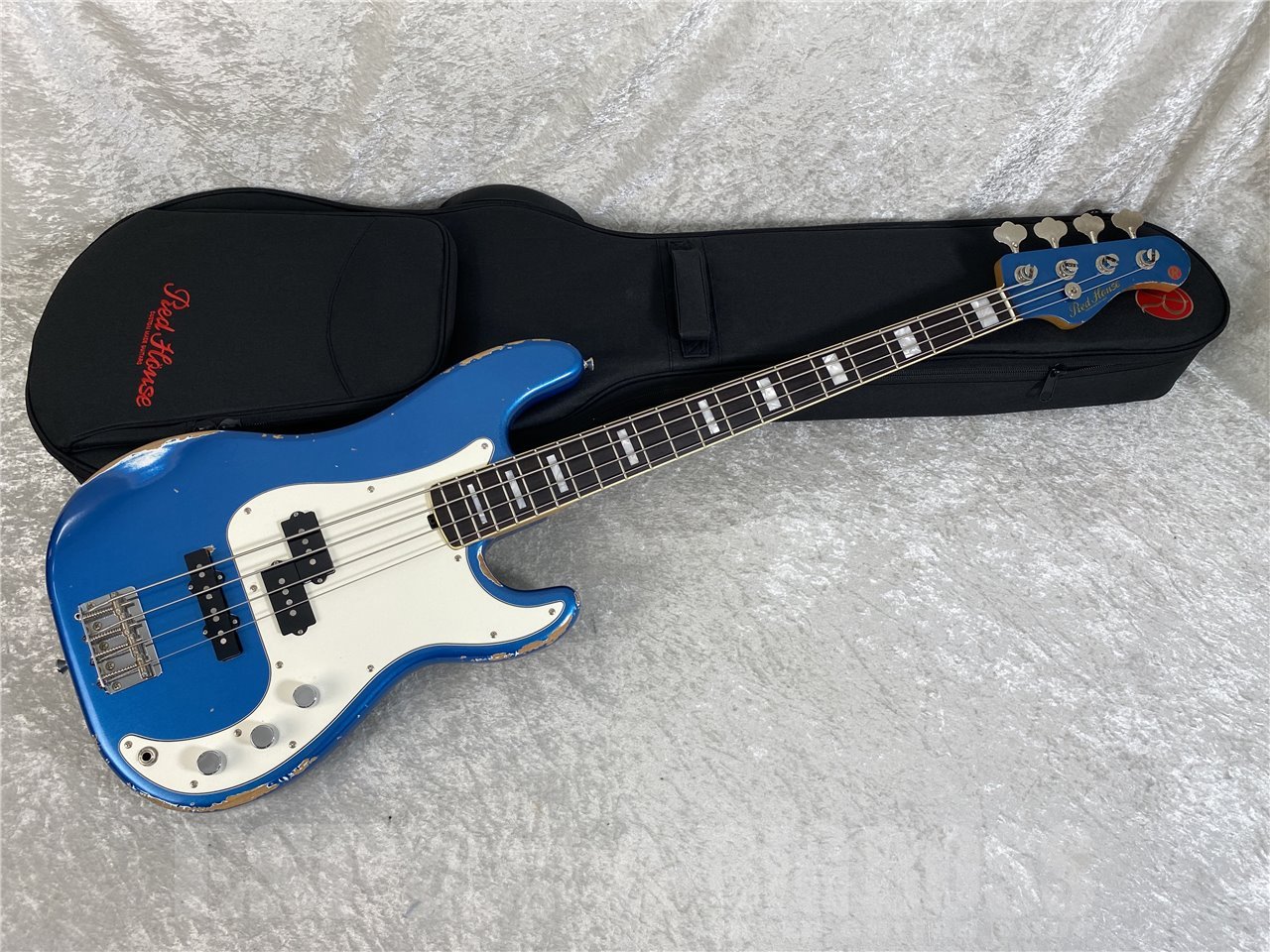 ベース Red House General PJ4 HVC Heavy Aged Red House General PJ4 with HVC option (Lake Placid Blue Heavy Aged