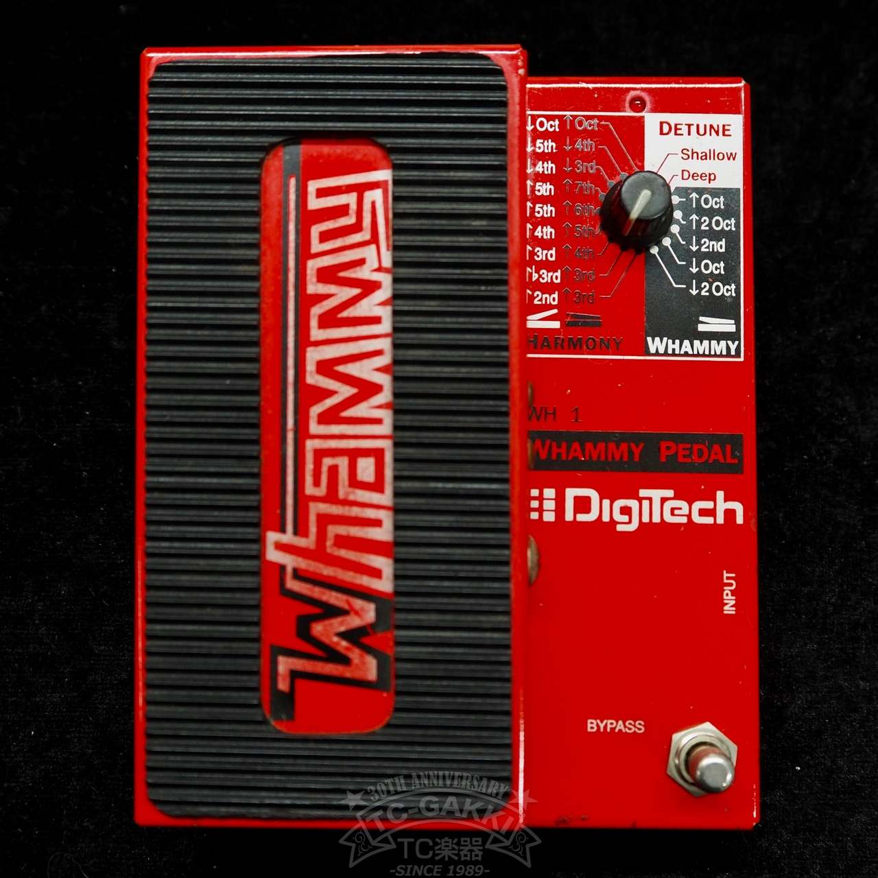 初期型 DigiTech WHAMMY WH-1 デジテック ワーミー 93年製 初期型 DigiTech WHAMMY WH-1 デジテック ワーミー 93年製
