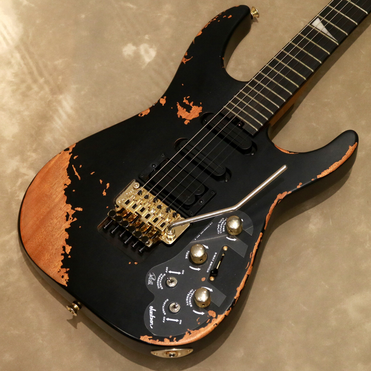Jackson Pro Series Signature Phil Collen PC1-E, Worn Black（新品