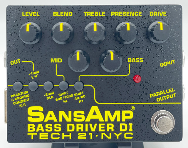 TECH21 SANSAMP BASS DRIVER DI V2（新品）【楽器検索デジマート】