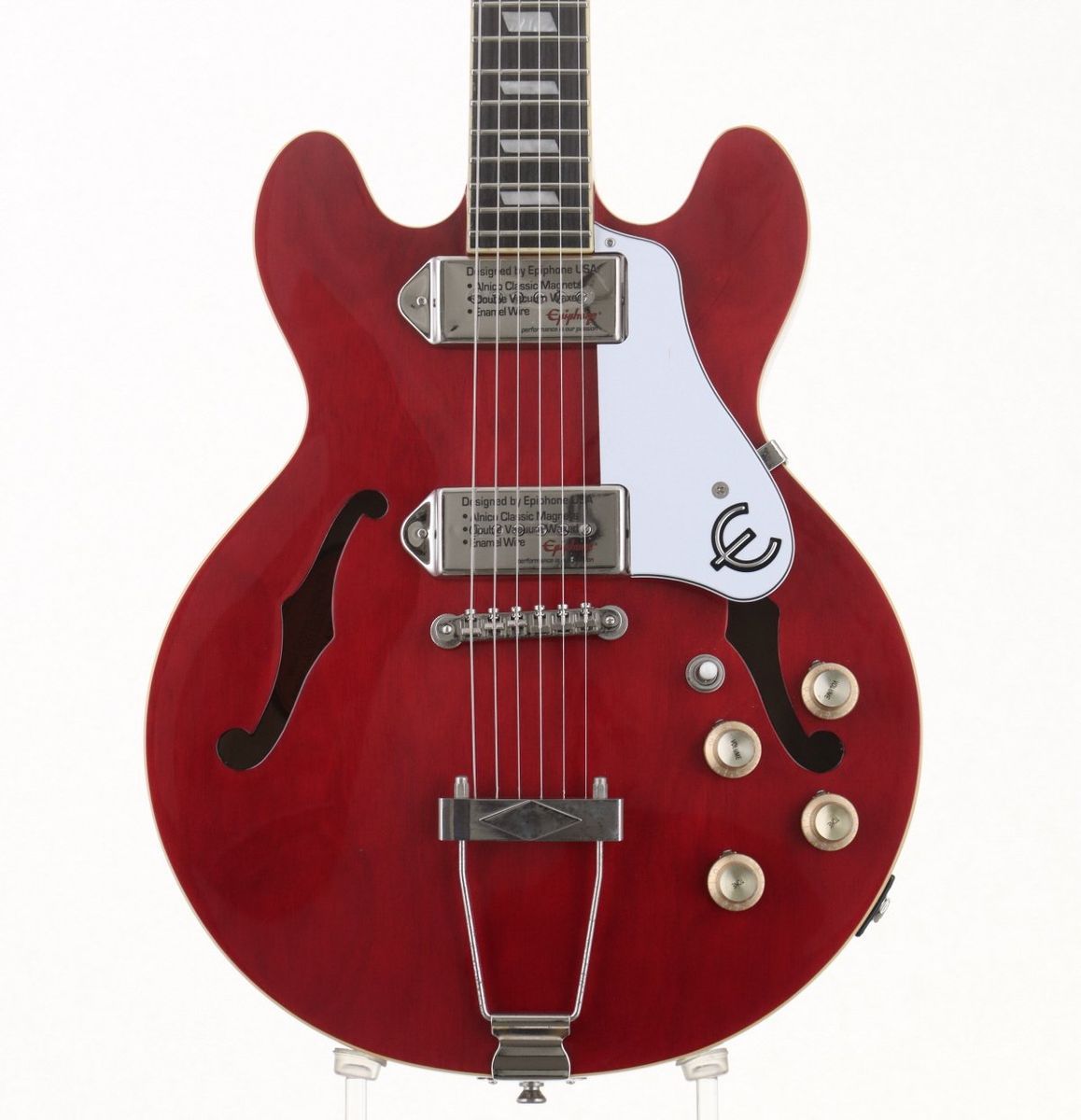 ギター Epiphone Casino Cherry Red Epiphone Casino Coupe Cherry 【梅田店】（中古/送料無料）【楽器検索