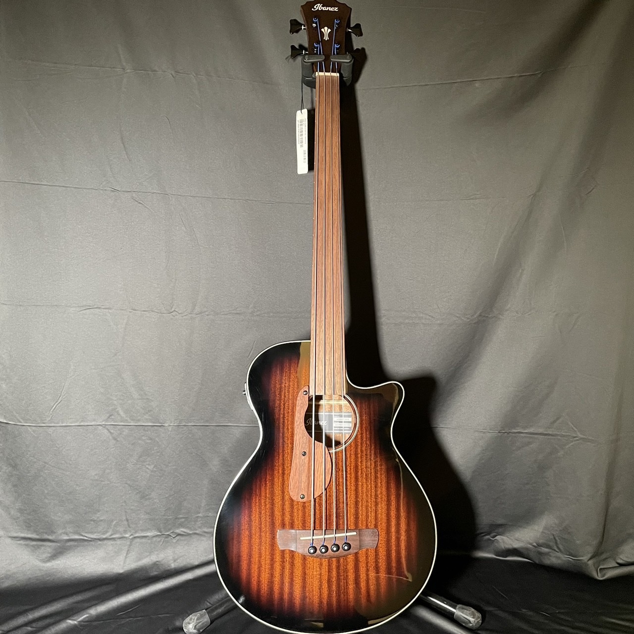Ibanez AEGB24FE MHS エレアコベース フレットレス 限定生産モデル 