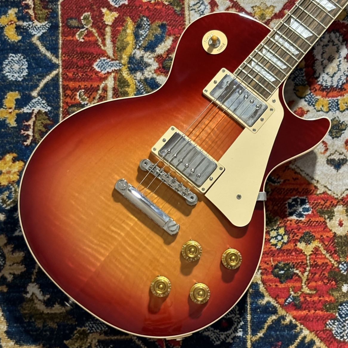 【即決歓迎】【9月上旬で処分】LTD　EC256　レスポールタイプ Gibson Les Paul Standard '50s Heritage Cherry Sunburst レスポール