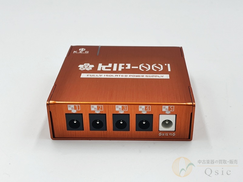 新品未使用　K.E.S KIP-001 K.E.S KIP-001 パワーサプライ アダプター/DCケーブル付属 フル
