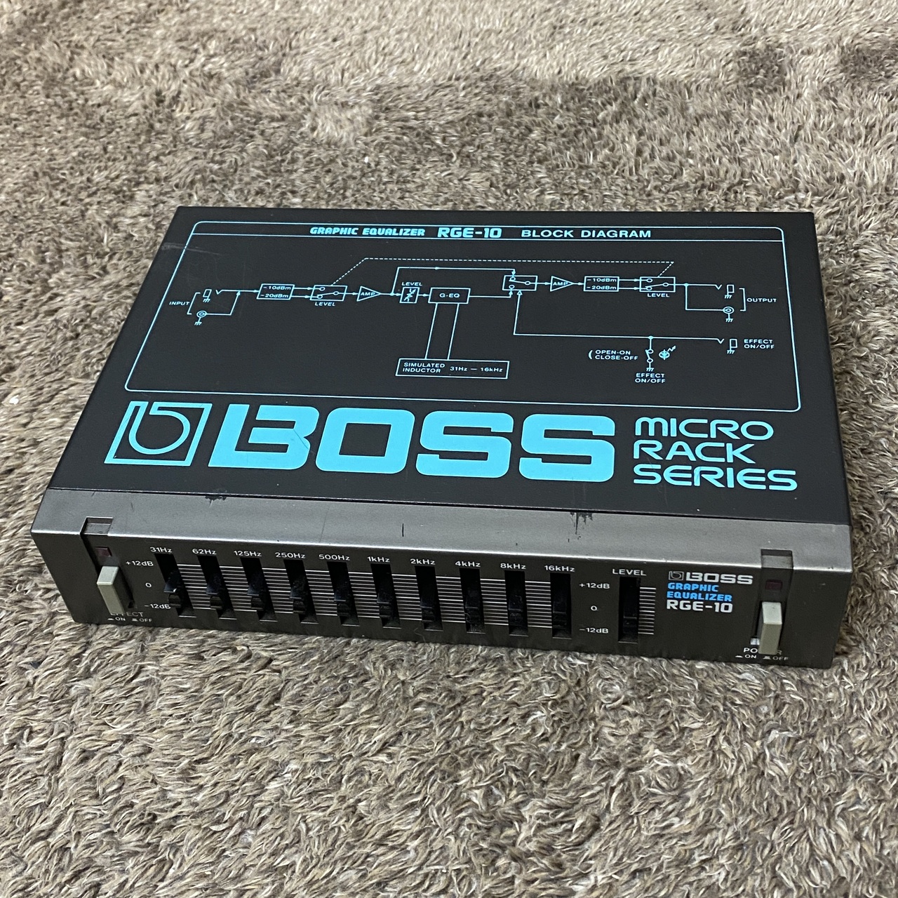 BOSS RGE-10 GRAPHIC Equalizer