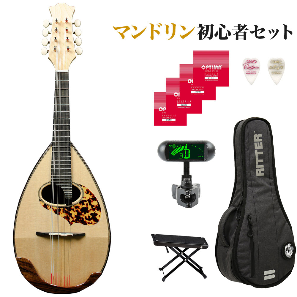 Prestri Mandolin マンドリン初心者6点セット カラーチェ代理店監修エントリーモデル