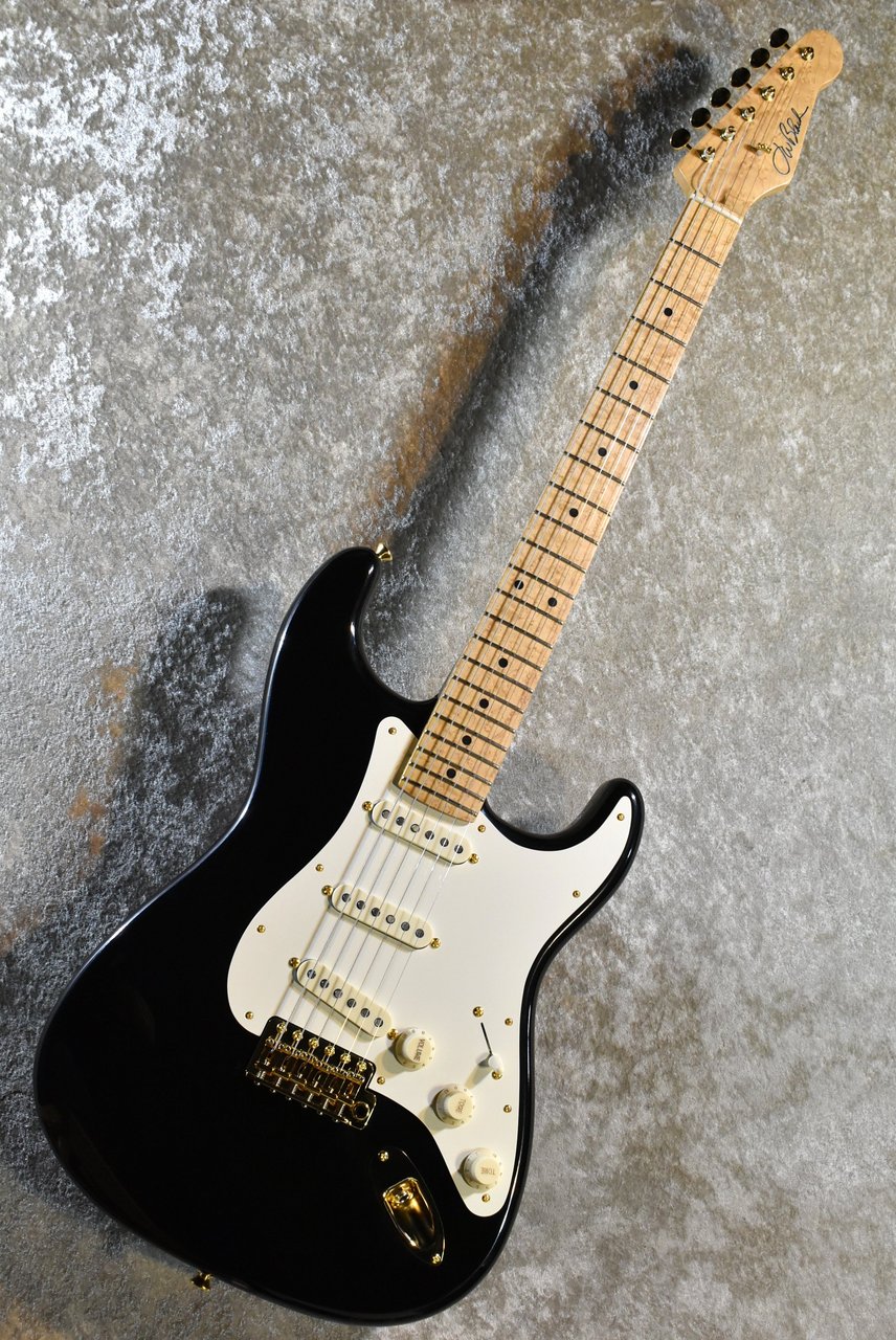 J.W.Black Guitars JWB-S Black #G27 【軽量3.29kg、1ピース