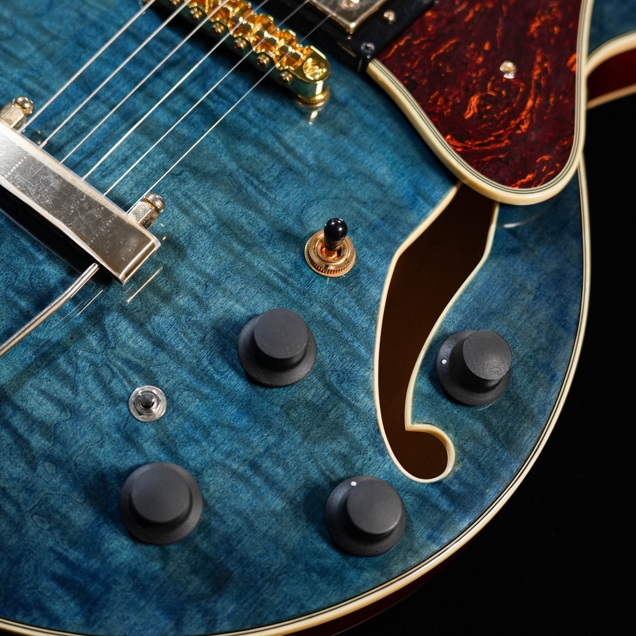 Ibanez AMH90QM TBL 【ヘッドトップ傷有り特価】（B級特価/送料無料