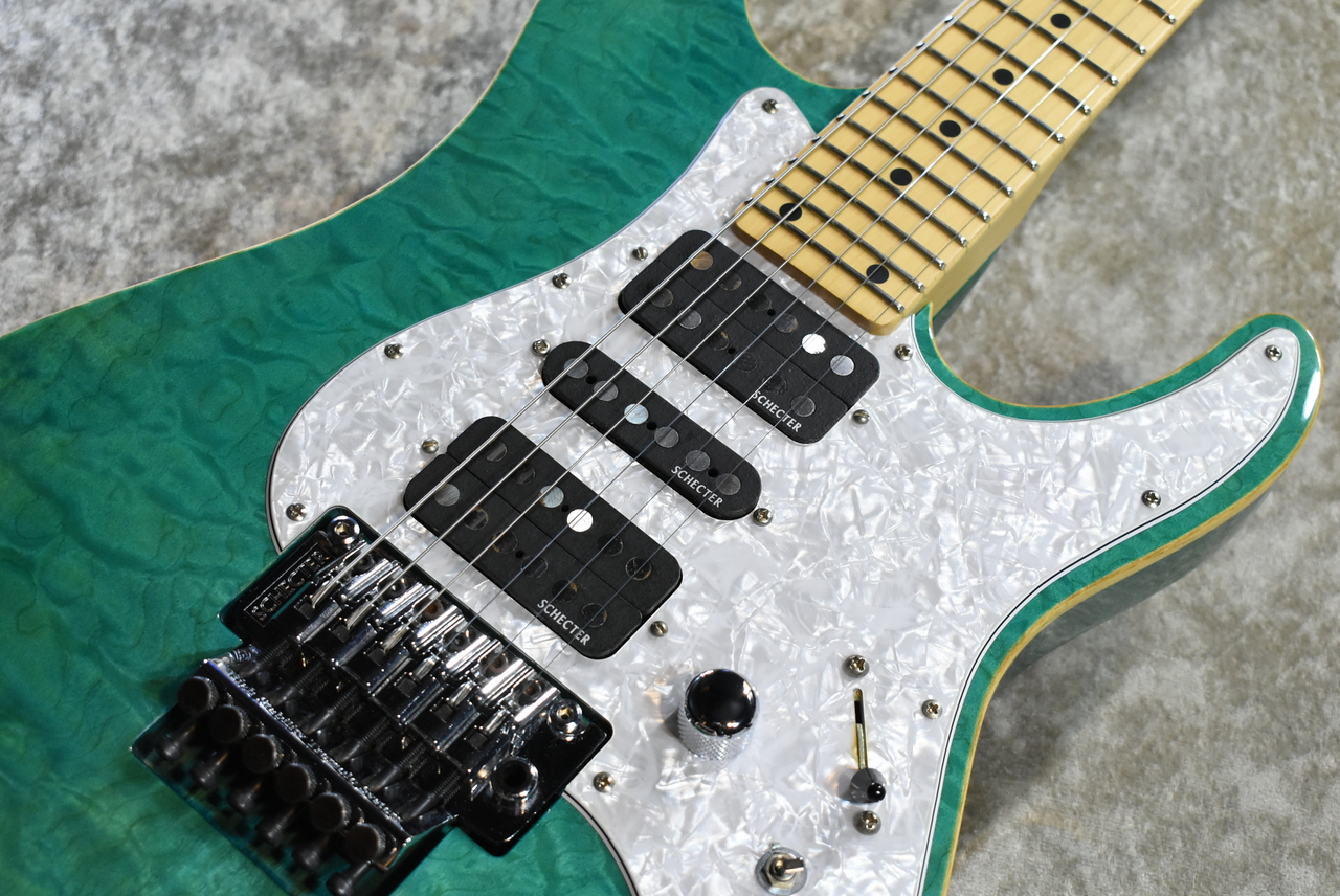 SCHECTER SD-2-24-AS Indigo Light Blue【2008USED】【3.52kg】【24F