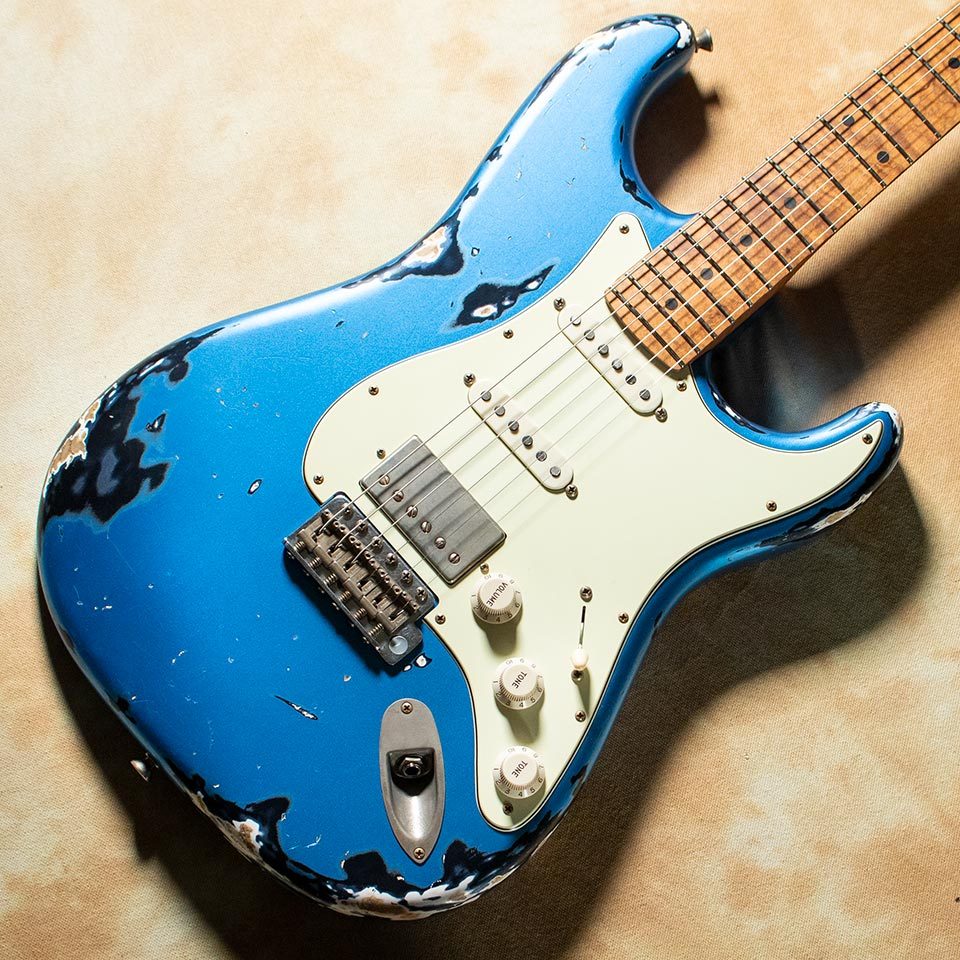 Xotic XSC-2 Lake Placid Blue Over Mercedes Blue Matching Head 