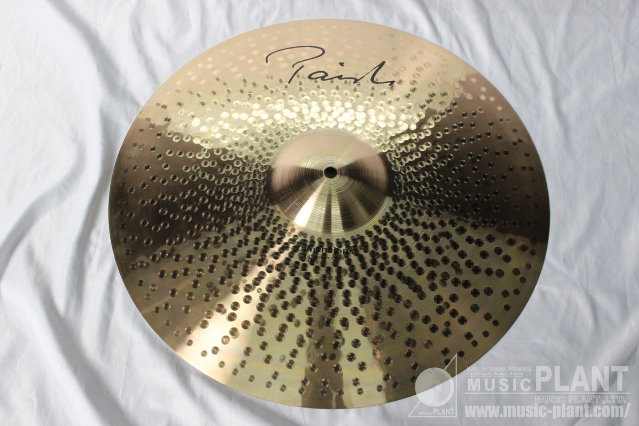パーカッション・打楽器 PAisTe PAiSTe 【最安SALE】Signature The Paiste Line Mellow Crash 18