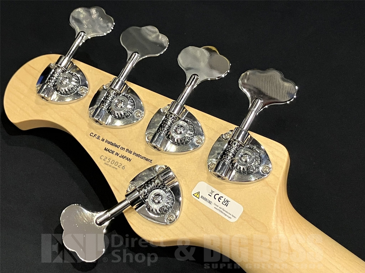 FUJIGEN(FGN) JMJ52-ASH-M / See-Thru Blue Burst（新品/送料