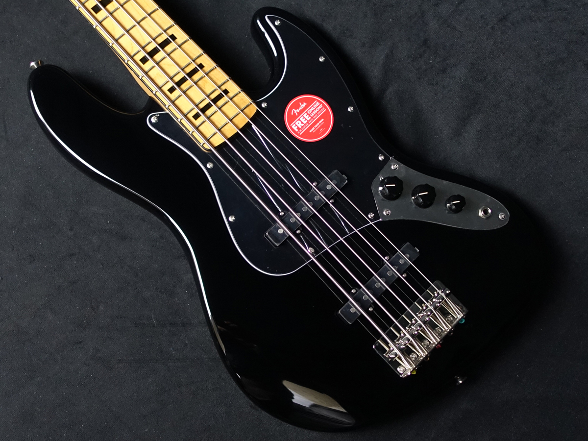 Squier by Fender Classic Vibe '70s Jazz Bass V Black（新品）【楽器