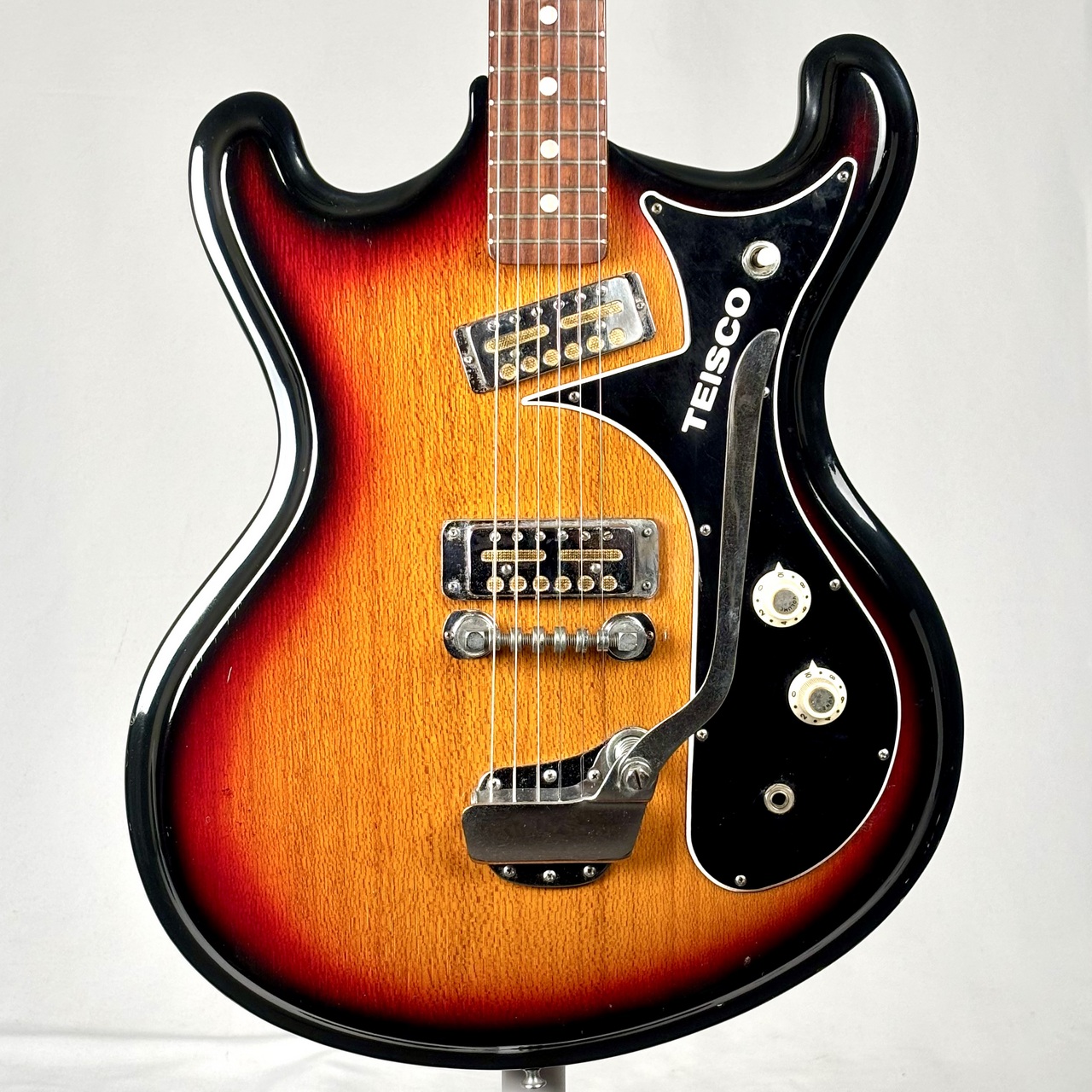 Teisco 【1960年代製】V2 -Sunburst- w/ Gold Foil Pickups【3.66kg