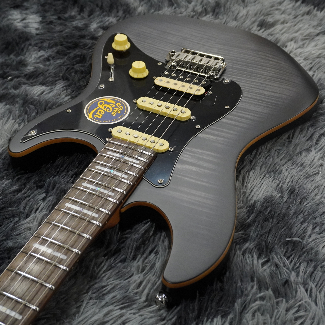 Sire Larry Carlton S7 FM New Gen TBK (Transparent Black Satin