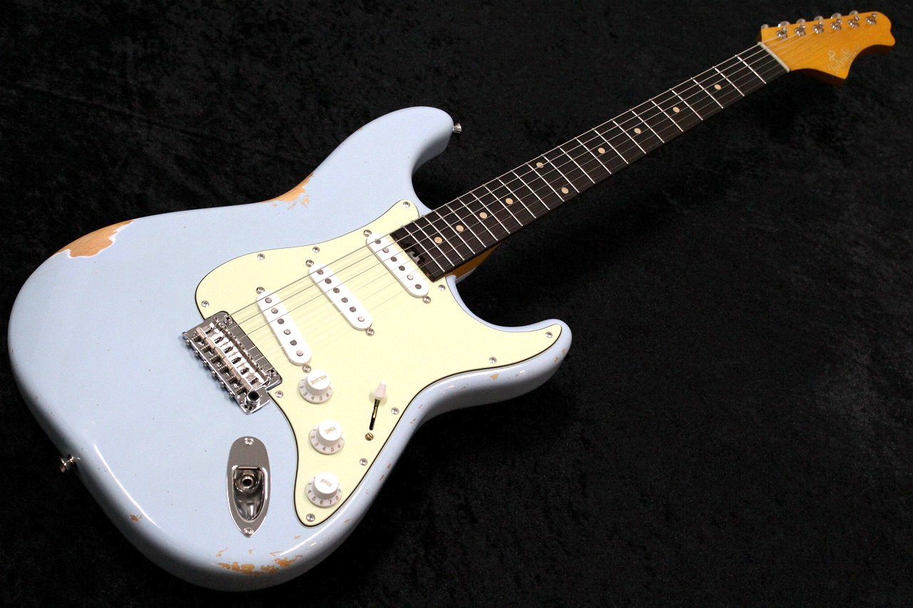 infinite Custom Order Trad Fullsize ST SSS -Sonic Blue/Mid Aged