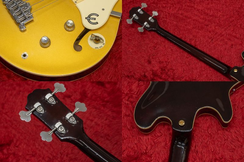 Epiphone Jack Casady Bass Metallic Gold 1999 3.665kg #R99D 0363