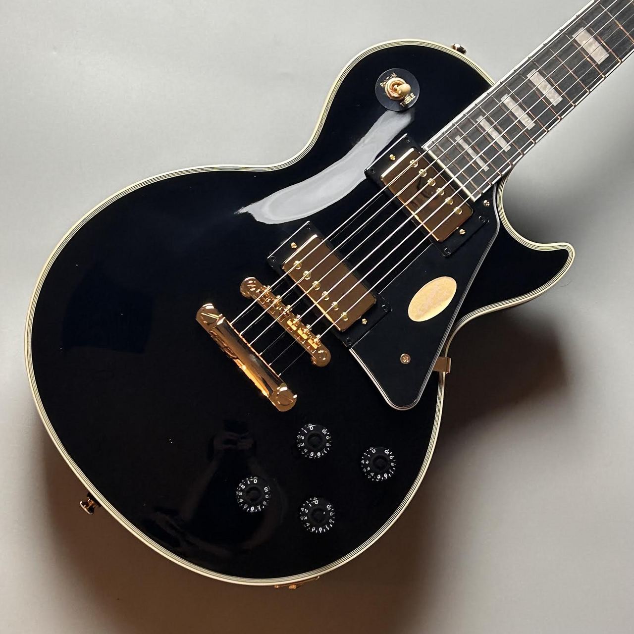 Epiphone 【3.93kg】Les Paul Custom Ebony エレキギター レスポール